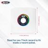 BCW 7 Inch Vinyl Record Paper Inner Sleeves – Angle Cut Corners – White | Pack of 50 | Protective LP Album Sleeves for Vinyl Storage and Preservation | Compatible with 45 RPM Album(White)