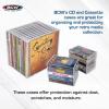 BCW Clear CD Jewel Cases – 10 Pack | Standard Single Disc Replacement Cases | Classic CD Storage Case | Durable Polystyrene Panels(10 Pack)