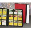 BCW Folio 9-Pocket LX Album – Red-White – Trading Card Binder – Protect, Display, and Organize Pokemon, Magic The Gathering, Baseball, Football, and Basketball Trading Cards