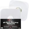 BCW 12 Inch Vinyl Record Paper Inner Sleeves – Round Corners – White | Pack of 50 | Protective LP Album Sleeves for Vinyl Storage and Preservation | Compatible with 33⅓ RPM Albums(White)
