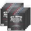 BCW 45 RPM Record Sleeves – 1000 Count | Fits Standard 7 Inch Single 45s | Snug-Fit 2 Mil Polypropylene Outer Sleeves | Archival Plastic Covers for Vinyl Record Storage and Protection
