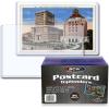 BCW Postcard Top Load Holder – Pack of 25 | Toploaders For Cards Hold 5⅞” x 3¾” Postcards | Postcard Toploader safe for Photos and Cards