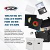 BCW 33 RPM Record Sleeves – 100 ct | Polypropylene Vinyl Record Outer Sleeves | 2 mil Thickness | Vinyl Record Album Protectors(500 Pack)