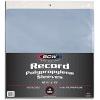BCW 4 Mil Record Sleeves (12 Inch) – 50 ct | Clear Polypropylene Vinyl Album Protectors for 33 1/3 RPM | Archival Quality, Acid-Free | Premium Outer Sleeves for Storage of Your Vinyl Collection