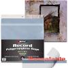 BCW Resealable 33 RPM Record Bags – Snug Fit, Crystal Clear | Archival Safe Vinyl LP Sleeves with Resealable Adhesive Flap | Holds Single & Double LPs | Polypropylene(Snug Fit)