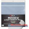 BCW Resealable 12-Inch Vinyl Record Bags – 100 Pack | Archival Safe Polypropylene Sleeves for Single & Double LPs | Acid-Free with Resealable Strip & Flap Record Bag | Record Protective Bags