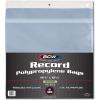 BCW Resealable 33 RPM Record Bags – Snug Fit, Crystal Clear | Archival Safe Vinyl LP Sleeves with Resealable Adhesive Flap | Holds Single & Double LPs | Polypropylene(Snug Fit)