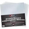 BCW Vinyl Record Sleeves | 200-Pack for 12″” LPs | Archival-Quality Vinyl Protective Sleeves for Single & Double Albums(100 Pack)