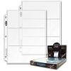 300 BCW Pro 3 Pocket Currency Pages ~ 3 BOXES