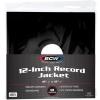 BCW Cardboard 12″ Vinyl Record Jackets with Hole -Black | Durable 20-Point Black Cardstock | Protects 33⅓ RPM Vinyl LPs | Acid-Free | Easy Label Viewing | Ideal for DJs & Collectors