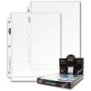 BCW 50 Pro 8X10 Photo Page | Acid Free | Top Loading 1-Pocket Sleeves | Fits Standard 3-Ring Binders | Heavy Duty Clear Protectors for Photos, Prints, Documents, Cards, Posters, Art, and More