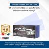 BCW Large Bill Currency Topload Holder – Pack of 25 | Clear Rigid PVC, Archival Quality Protection for Collectible Currencies | Numismatic Supplies for Collectors | Paper Currency Holders