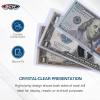 BCW Large Bill Currency Topload Holder – Pack of 25 | Clear Rigid PVC, Archival Quality Protection for Collectible Currencies | Numismatic Supplies for Collectors | Paper Currency Holders