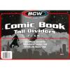 200 Tall Comic Book Dividers for Comic Book Storage Boxes