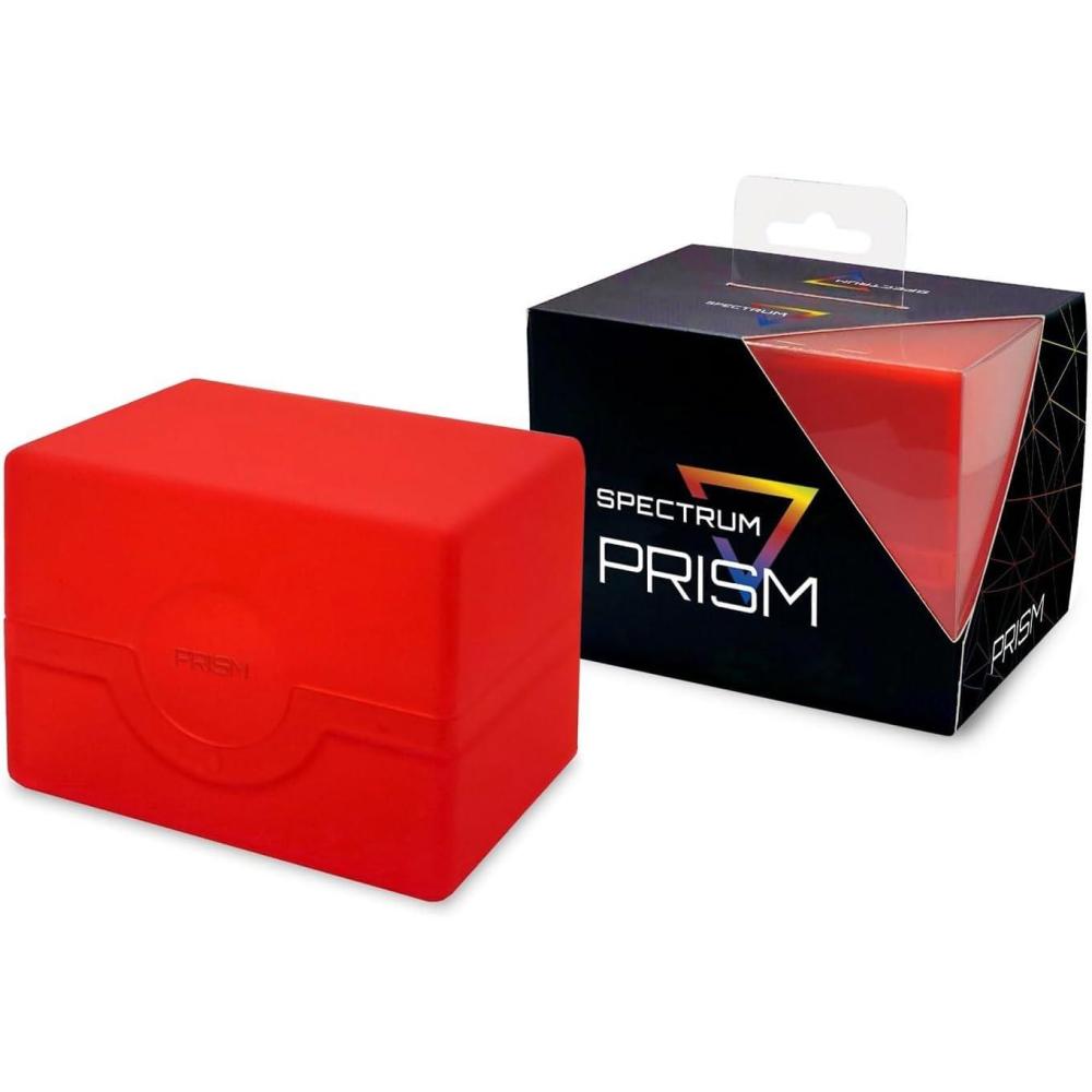 image:imageBCW Spectrum Prism Deck Case  Viridian Green  1 ct  Secure Snap Closure Card Deck Case  Fits 100 DoubleSleeved Cards  Trading Card Deck Storage Ideal for Magic the Gathering Pokemon and MoreInfra Red