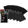 BCW Deck Guard – Double Matte Black Card Sleeves | Acid-Free, Archival-Safe, No PVC | Anti-Glare Matte Finish | Fits Standard 2½” x 3½” Game Cards | Durable Deck Protector Sleeves | 600 Ct