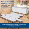 BCW 14-Inch Toploader Storage Box – 1 Pack | Holds 210 Toploaders | Durable Cardboard Organizer for Sports & Trading Cards(1 Pack)