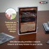 BCW Card Slider Box – 12 Pack | Holds 50 Cards Each | Clear, Stackable Trading Card Storage for Sports & Gaming Cards(10 Card)