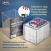BCW Card Slider Box – 2 Pack | Premium Trading Card Storage | Sturdy, Stackable, Crystal-Clear Design for Standard Sports & Trading Cards (200 Capacity)(150 Card)