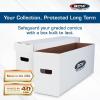 BCW Long Comic Book Storage Box – 1ct | Stackable, Reinforced Cardboard Shell | Fits Most Long Boxes