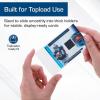 BCW Thick Card Sleeves – 200 ct | Crystal Clear Polypropylene Protective Sleeves for Collectible Cards | Card Protector Sleeves Holds Trading Cards Up to 240pt | Fits Thick-Card Topload Holders