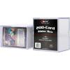 BCW Card Slider Box – 2 Pack | Premium Trading Card Storage | Sturdy, Stackable, Crystal-Clear Design for Standard Sports & Trading Cards (200 Capacity)(200 Card)