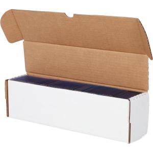 BCW 14-Inch Toploader Storage Box – 1 Pack | Holds 210 Toploaders | Durable Cardboard Organizer for Sports & Trading Cards(10 Pack)