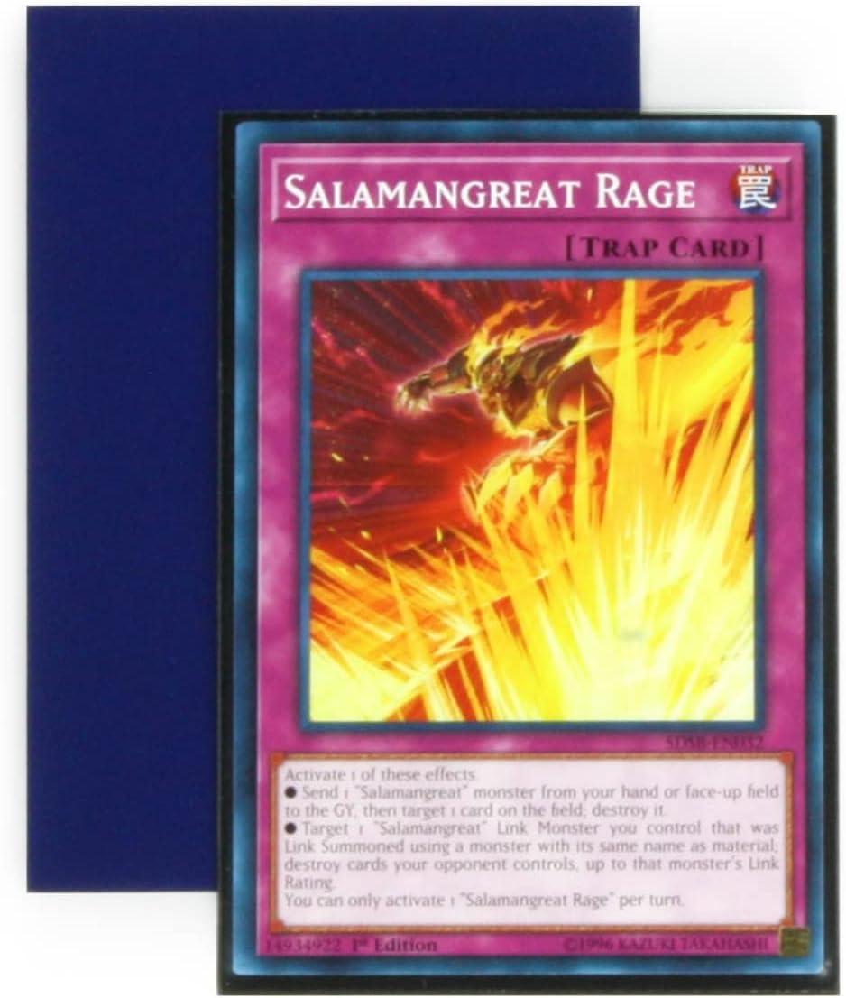 image:imageBCW Spectrum Elite Yugioh Sleeves 60 Pack Red Yugioh Card Sleeve Not for MTG or Pokemon Small Trading Card Sleeves Card Protector SleevesBlue