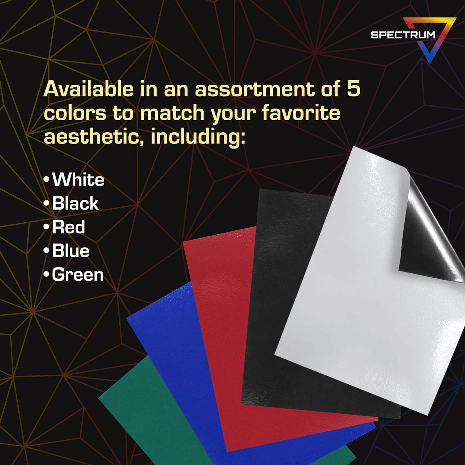 image:imageBCW Spectrum Elite Yugioh Sleeves 60 Pack Red Yugioh Card Sleeve Not for MTG or Pokemon Small Trading Card Sleeves Card Protector SleevesWhite