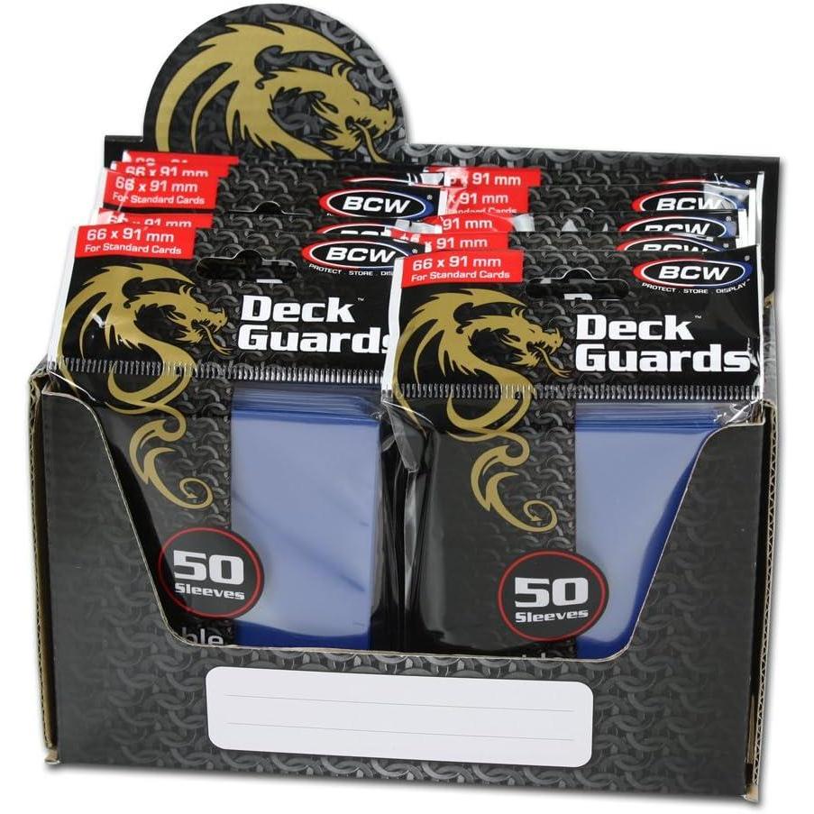 image:image1000 Premium Blue Double Matte Deck Guard Sleeves