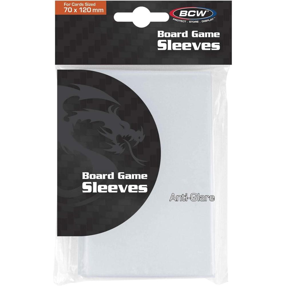 image:imageBCW Tarot Card Sleeves 70MM x 120MM for Tarot amp Board Game Cards 4 MIL Thick Durable Protection AcidFree Archival Quality for Card Preservation 50 Sleeves per Pack