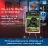 BCW 1/2 Inch Acrylic Card Holder (1 Pack) | Clear Acrylic Trading Card Display | Fits Most Trading Card Sizes | Beveled Edge Collectible Card Display Case(2 Pack)