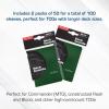 BCW 2 50ct Packs (100) Mat Deck Guard GREEN DOUBLE MATTE Finish for Standard Size Collectible Cards – Deck Protector Sleeves for MTG Magic the Gathering Pokemon L5R WOW [2-Pack Bundle] by BCW Gaming
