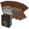 BCW 80 Deck Guard Double Matte Sleeves – Brown