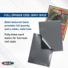 BCW Elite2 Glossy Card Sleeves – Gray |100ct | Crystal-Clear Front | Textured Back | Fits 2.5″ x 3.5″ Cards(Gray)