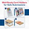 BCW Semi Rigid Card Holder #1 | 100 Pack | Semi Rigid Card Sleeves for Grading Preparation | Protective Holders for Sports & Trading Cards(1000)