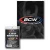 BCW Thick Trading Card Sleeve – 500 ct | Crystal Clear Polypropylene Protective Sleeves for Collectible Cards | Card Protector Sleeves Holds Trading Cards Up To 240pt | Fits Thick-Card Topload Holders