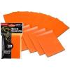 50 Premium Orange Double Matte Deck Guard Sleeve Protectors for Gaming Cards like Magic The Gathering MTG, Pokemon, YU-GI-OH!, & More.