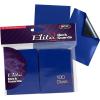 BCW Elite2 Glossy Card Sleeves – Blue | Crystal-Clear Front | Textured Back | Fits 2.5″ x 3.5″ Cards – 100 Ct
