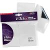 BCW Elite2 Glossy Card Sleeves – Gray |100ct | Crystal-Clear Front | Textured Back | Fits 2.5″ x 3.5″ Cards(White)