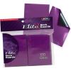 BCW Elite2 Glossy Card Sleeves – Mulberry | Crystal-Clear Front | Textured Back | Fits 2.5″ x 3.5″ Cards – 100 Ct