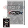 BCW Protective Trading Card Sleeves x 100 Thick Card Sleeve Pack