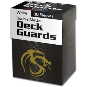 (1) White BCW Deck Guard Pack – Trading Card Sleeves – 80 Sleevesper Pack – BCW-Dgm80-Whi