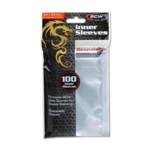 BCW 1-SSLV-I-R Resealable Inner Sleeves Standard