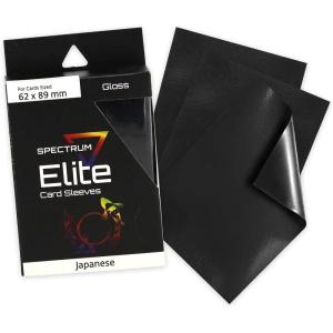 BCW Spectrum Elite Yugioh Sleeves – 60 Pack – Red Yugioh Card Sleeve | (Not for MTG or Pokemon) Small Trading Card Sleeves | Card Protector Sleeves(Black)