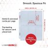 BCW LaserWeld® 6-Pocket Pages | 50 Pack | Trading Card Binder Pages for Tall Boy & Widevision Cards | Acid-Free, PVC-Free, Laser-Welded | Card Storage Sheets(50 Pack)