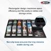 BCW Card Sorting Tray – 2 ct | 24-Cell Trading Card Organizer for TCG & Sports Cards | Compatible with Popular Games Like Pokémon, Baseball, and Magic Cards | Lightweight Card Sorter Tray(Single)