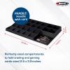 BCW Card Sorting Tray – 2 ct | 24-Cell Trading Card Organizer for TCG & Sports Cards | Compatible with Popular Games Like Pokémon, Baseball, and Magic Cards | Lightweight Card Sorter Tray(Single)