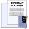 BCW Premium 8.5×11 Topload Holder – 50ct | Rigid PVC, No Harmful Additives | Protects Photos, Prints, and Work Papers | Crystal Clear Display Document Toploader | Clear Plastic Document Holder