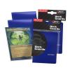 BCW Deck Guard – Double Matte Blue Card Sleeves | Acid-Free, Archival-Safe, No PVC | Anti-Glare Matte Finish | Fits Standard 2½” x 3½” Game Cards | Durable Deck Protector Sleeves | 100 Ct